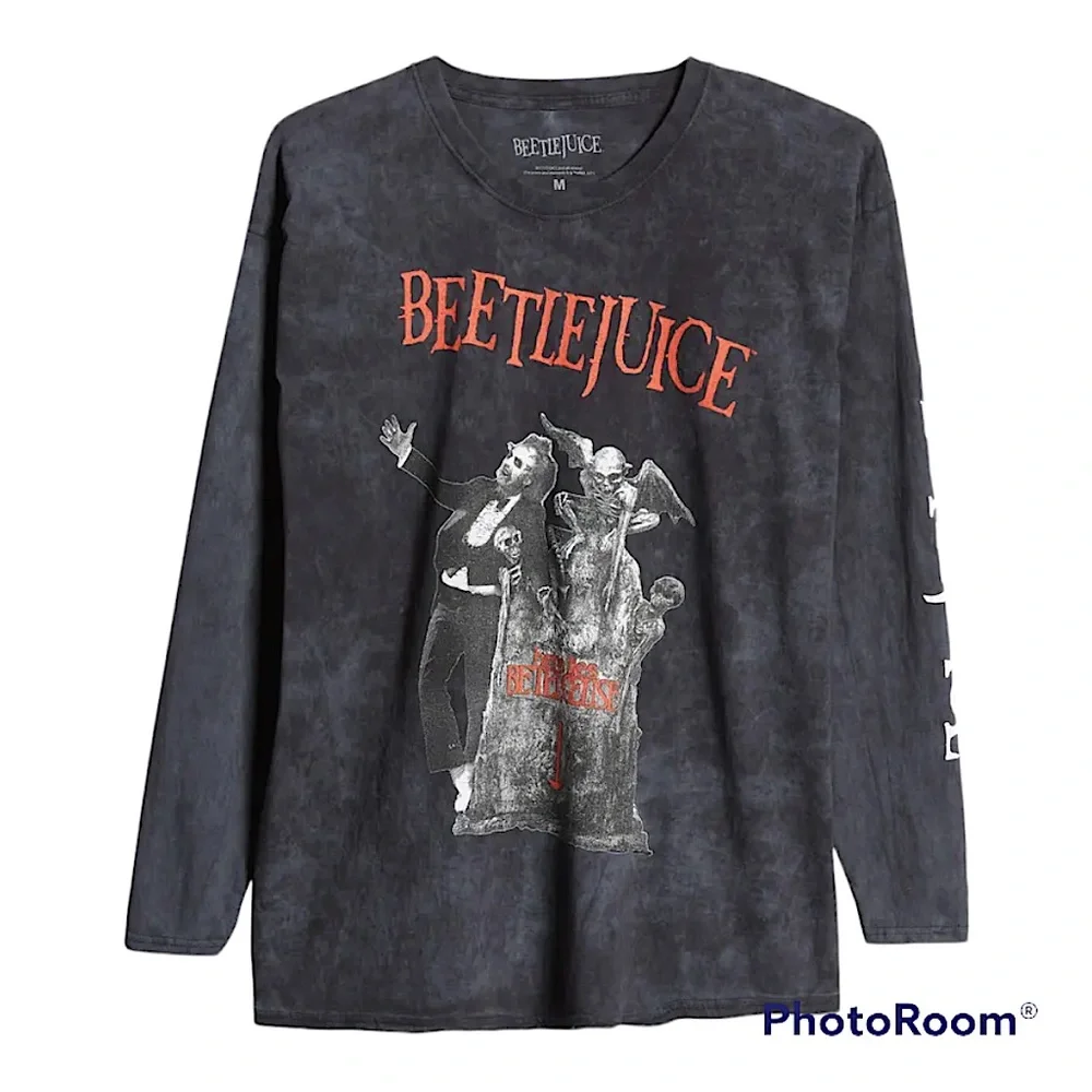 NWT Beetlejuice Long Sleeve Tee